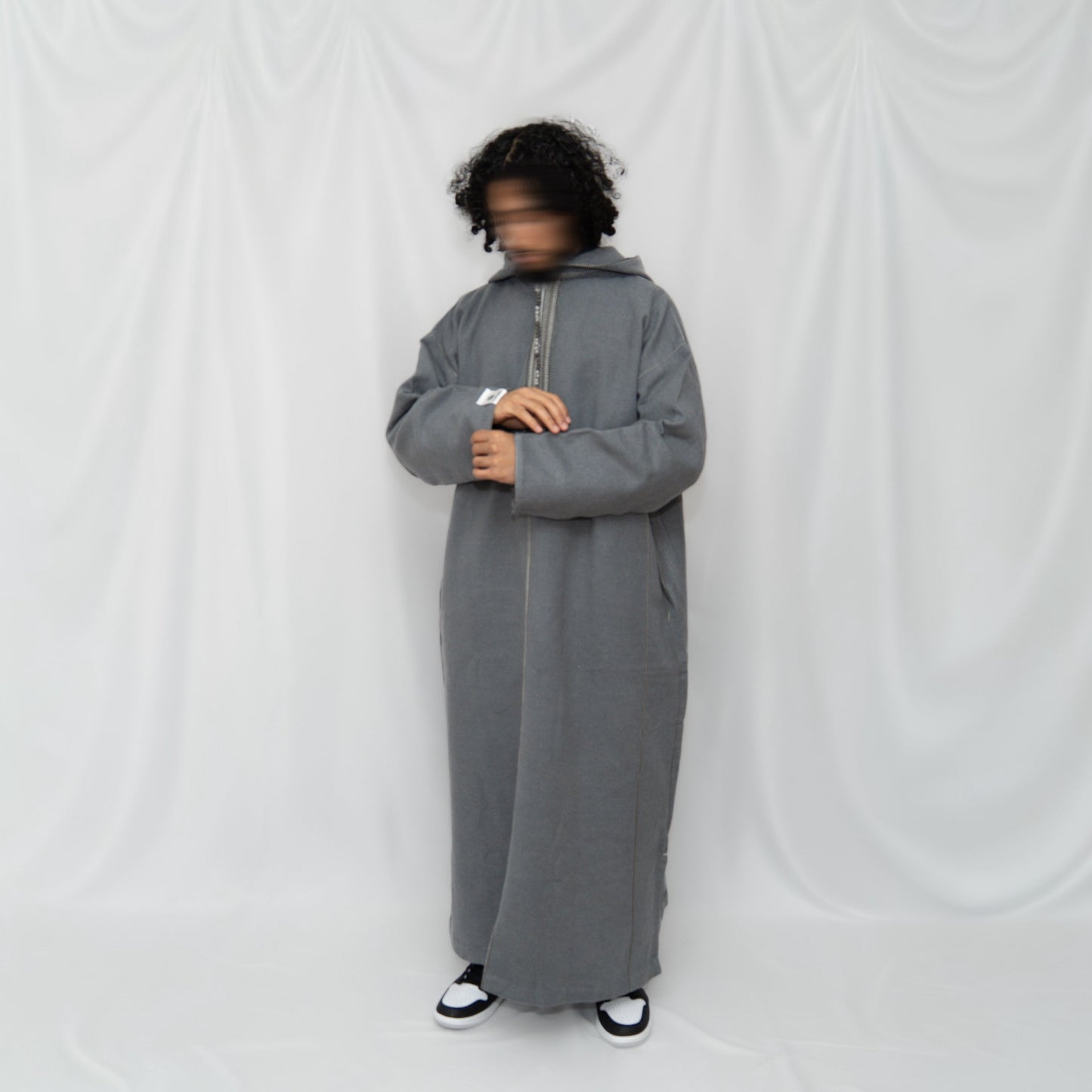 Essential Morrocan Thobe Mason Grey