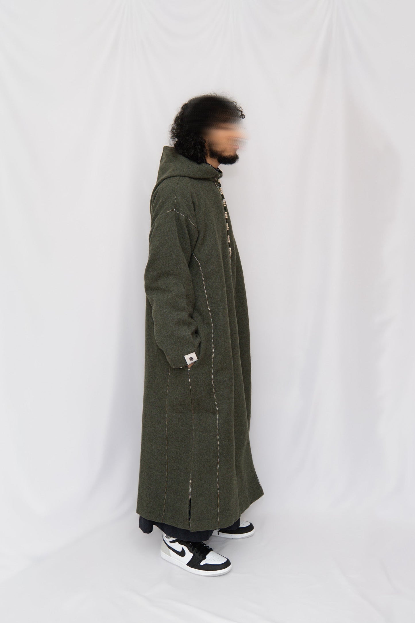 Essential Morrocan Thobe Forest green