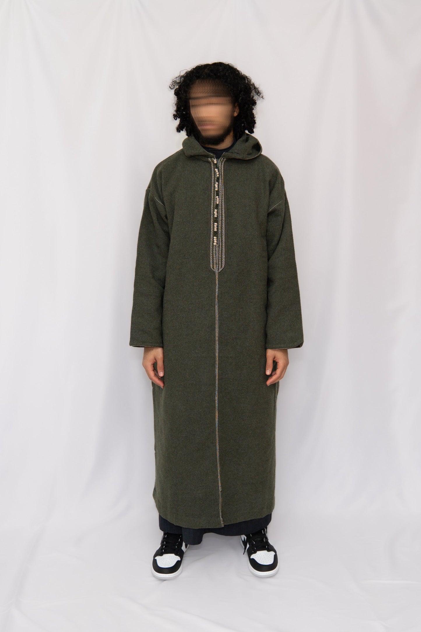 Essential Morrocan Thobe Forest green