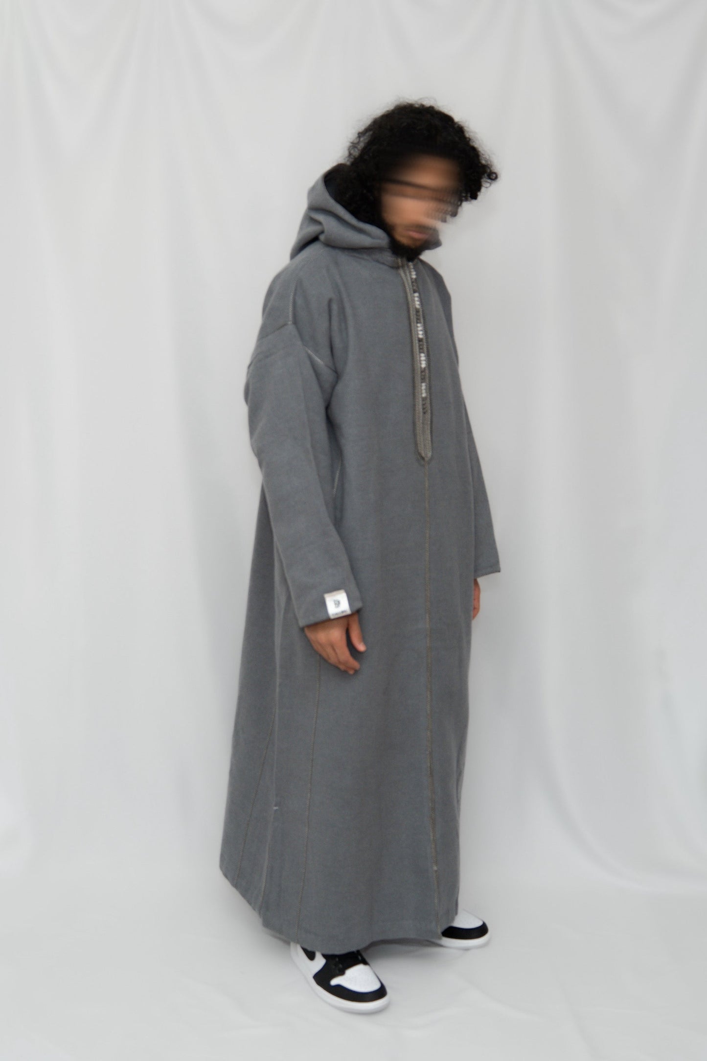 Essential Morrocan Thobe Mason Grey